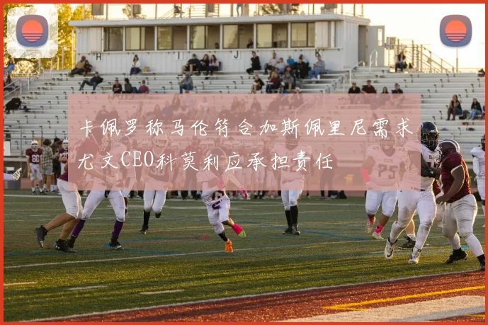 卡佩罗称马伦符合加斯佩里尼需求尤文CEO科莫利应承担责任